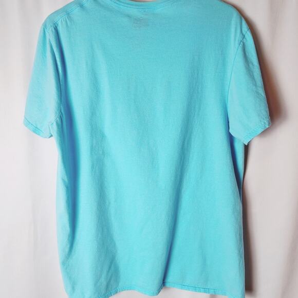 Animal Crossing Blue T-Shirt Large Character Group - Picture 5 of 6